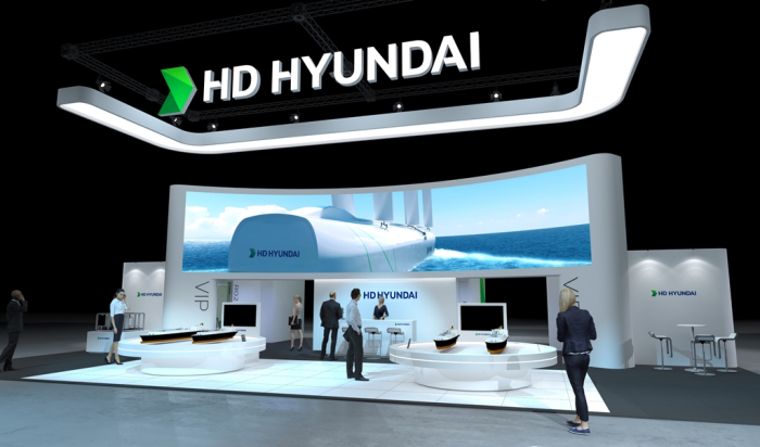 HD　Hyundai,　formerly　Hyundai　Heavy　Industries　Group,　is　a　shipbuilding-to-heavy　machinery　conglomerate