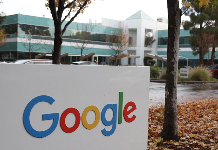 Google's　headquarters　in　Mountain　View,　California　(Courtesy　of　AFP,　Yonhap)