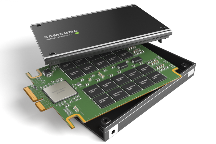 Samsung Electronics' CXL memory expander (Courtesy of Samsung Electronics)