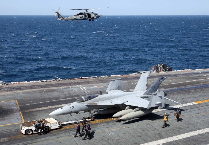 South Korea launched joint navy exercises with the US in March 2023