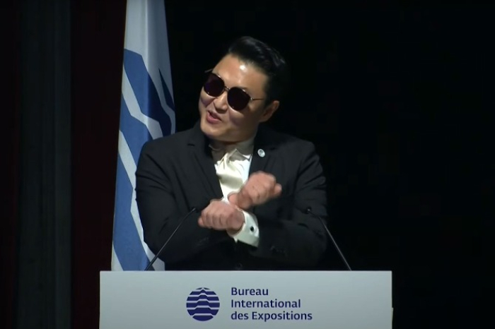 Psy in Paris in June 2023