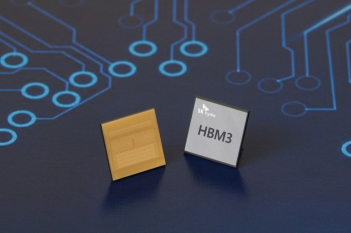HBM3　chips　by　SK　Hynix　(Courtesy　of　SK　Hynix)