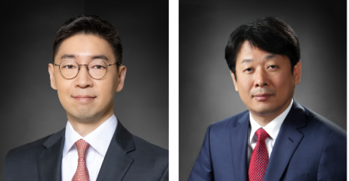 MBK　Partners　promotes　Moon　Joo　Ho　(left)　as　vice　president　and　Kim　Kwang　Il　as　vice　chairman