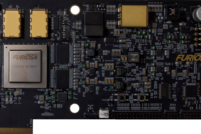 FuriosaAI's silicon chip Warboy