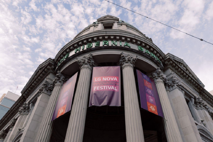 Banners　of　the　3rd　annual　Innovation　Festival　hosted　by　LG　NOVA　in　California,　US　in　November　2023　(Courtesy　of　LG　NOVA)