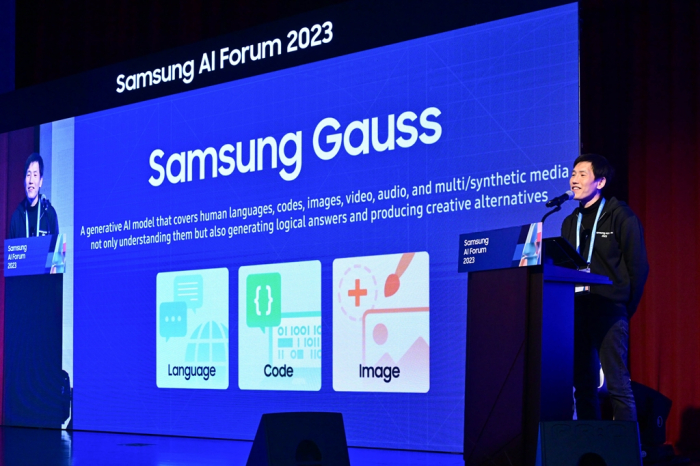 Samsung　unveils　its　first　generative　AI,　Samsung　Gauss,　at　its　AI　Forum　2023