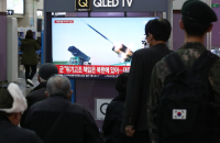 N.Korea fires more than 200 artillery shells off its west coast 