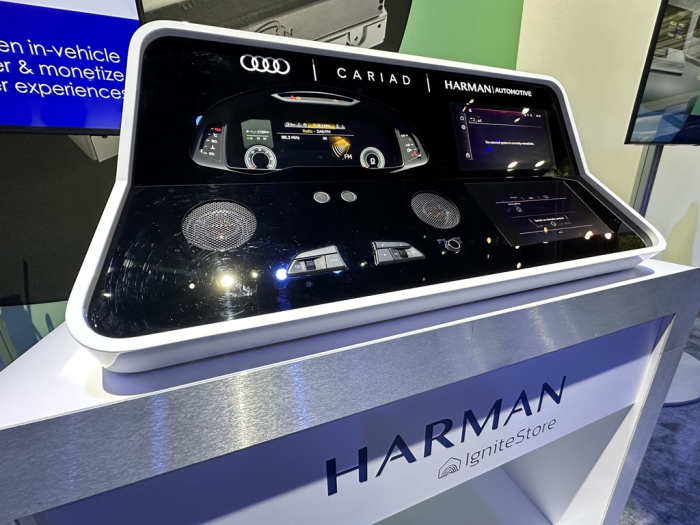 Harman's　new　Ready　Upgrade　system　showcased　at　CES　2024