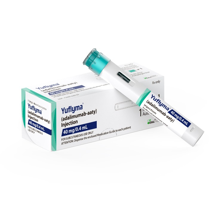Celltrion's autoimmune disease biosimilar Yuflyma (active ingredient: adalimumab)