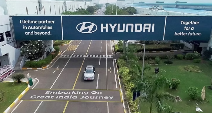 Hyundai Motor's plant in Chennai, Tamil Nadu