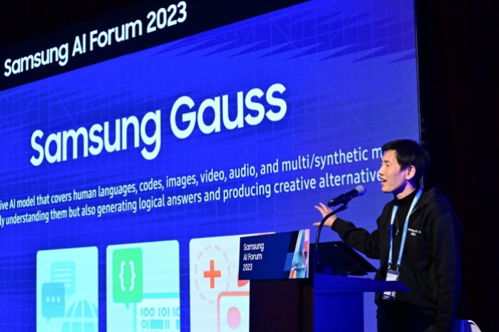 Samsung　unveils　its　first　generative　AI,　Samsung　Gauss,　at　its　AI　Forum　2023