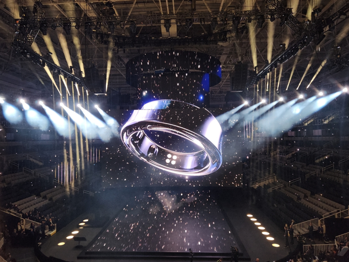 Samsung unveils the Galaxy Ring, a health-tracking gadget, at Galaxy Unpacked 2024