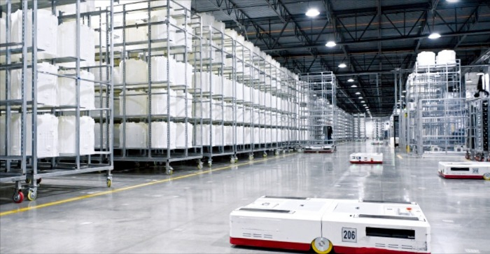 LG Electronics' smart factory at its Tennessee plant in the US