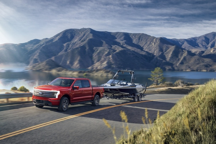 The Ford F-150 Lightning electric truck (Courtesy of Ford)