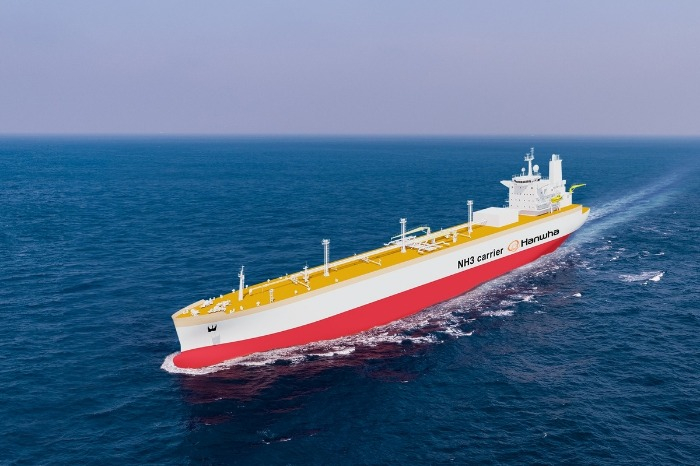 Hanwha　Ocean　secures　first　order　of　year　for　ammonia　carriers　