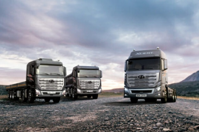 Hyundai Motor's 2024 Xcient Pro truck
