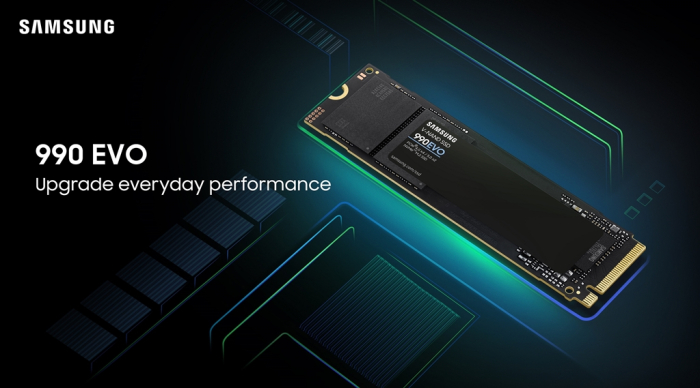 Samsung's　990　EVO　SSD