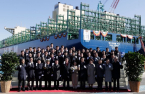 HD Hyundai, Hanwha delivers 1st of 12 container ships to HMM