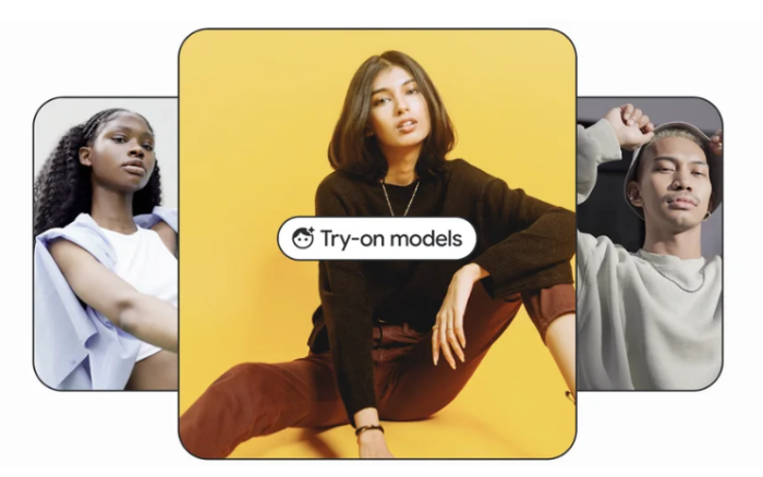 Google’s virtual try-on tool for apparel (Captured from Google Blog)