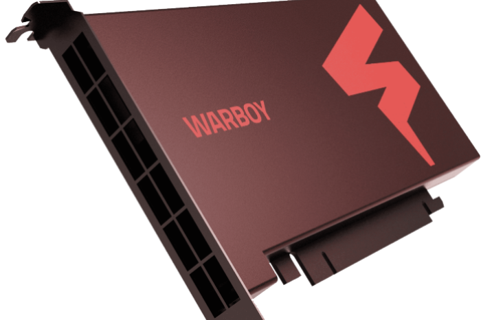 FuriosaAI's　Warboy,　silicon　chip　(Courtesy　of　FuriosaAI) 