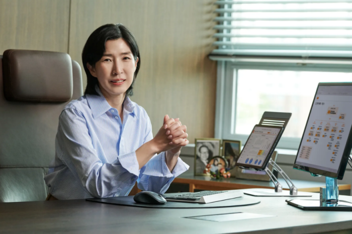 Kim Jungsoo, vice chairman and CEO of Samyang Roundsquare (Captured from Samyang Roundtable website)