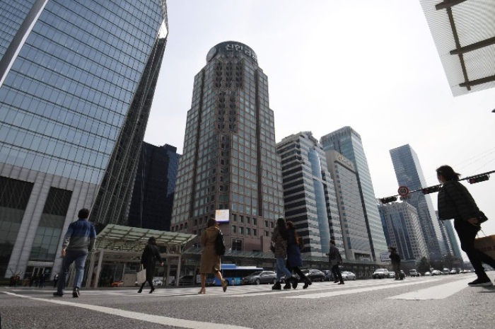 Yeouido, the financial district of Seoul