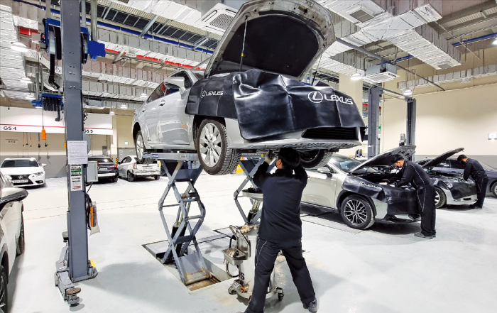 Lexus　tops　imported　car　brands　in　Korea　driver　survey
