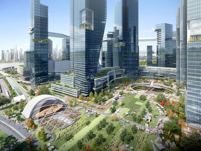 Seoul　aims　to　turn　Yongsan　IBD　into　world’s　largest　'vertical'　city