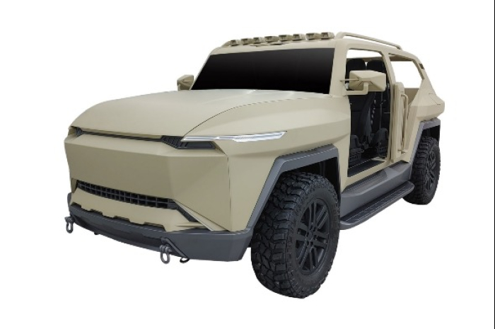 Kia's　hydrogen　ATV　concept　(Courtesy　of　Kia)