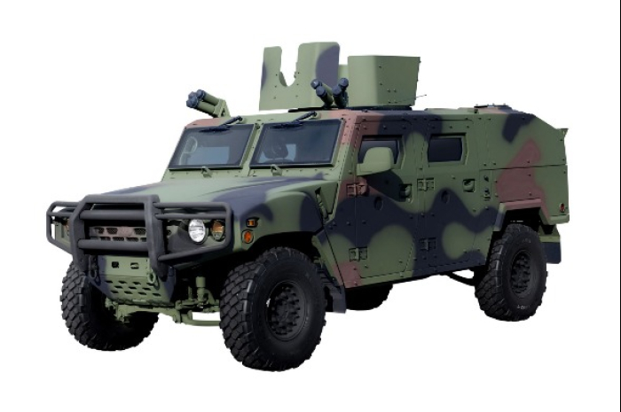 Kia's　light　tactical　vehicle　(Courtesy　of　Kia)