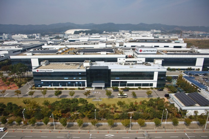 LG Energy Solution plant in Ochang, North Chungcheong Province in South Korea (Courtesy of LG Energy)