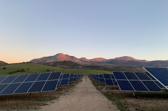 Paraje II, a 17.5-megawatt solar power facility in Spain (Courtesy of NextEnergy Capital)