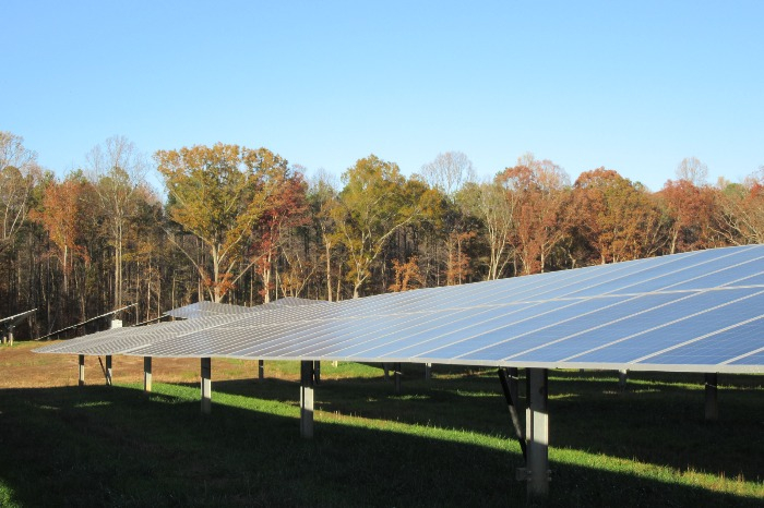 NC102, a 102 MW solar energy plant in the US (Courtesy of NextEnergy Capital)