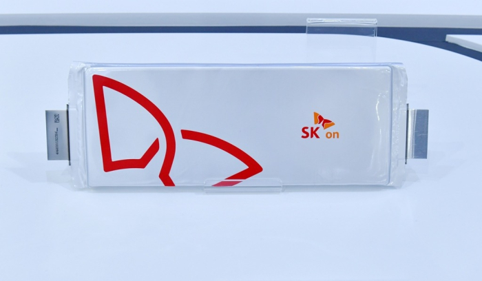 SK　On's　pouch-type　battery　(Courtesy　of　SK　On)