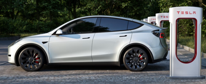 The　Tesla　Model　Y　(File　photo,　Captured　from　the　Tesla　website)