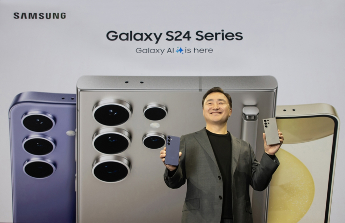TM　Roh　presents　the　Galaxy　S24　series　at　Galaxy　Unpacked　2024