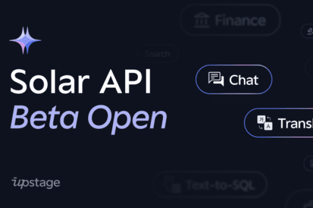 Upstage releases Solar API for Free