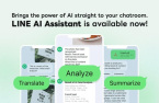 Line launches AI Assistant services in Japan