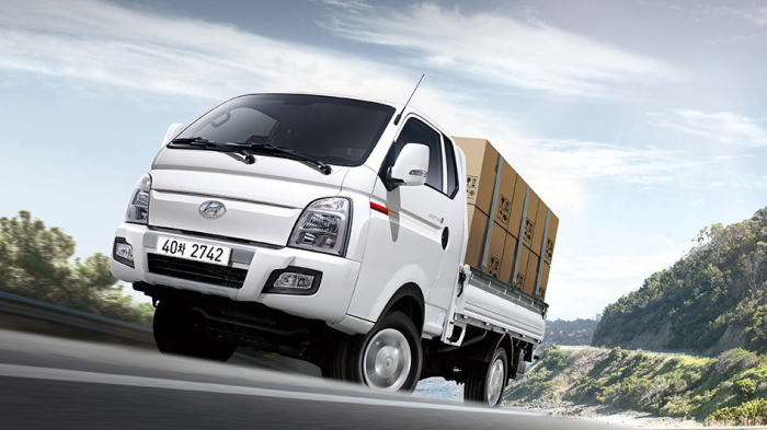 The　Hyundai　Porter　compact　truck