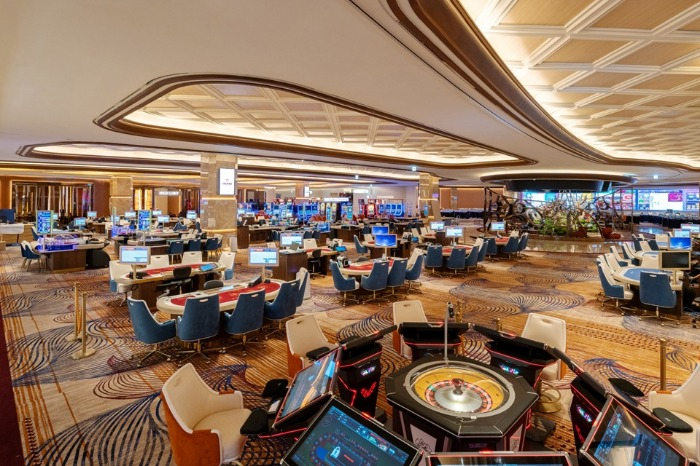 The casino inside the Mohegan Inspire Entertainment Resort (Courtesy of Mohegan Inspire)