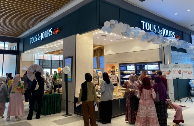 Tous　Les　Jours　exceeds　60　stores　in　Indonesia
