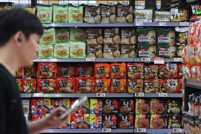 S.Korean　ramyun　exports　increase　by　40%　in　January　