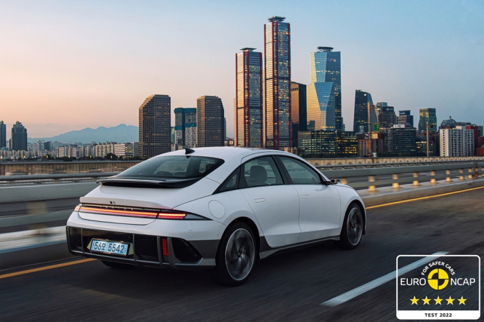 Hyundai's IONIQ 6 achieved a five–star safety rating from Euro NCAP in 2022