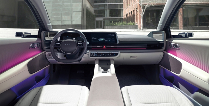 Interior　of　Hyundai　Motor's　2024　IONIQ　6