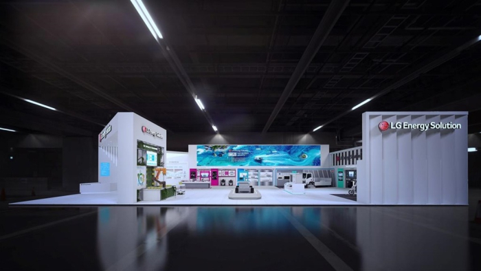 Image of LG Energy Solution booth at InterBattery 2024 in Seoul (Courtesy of LG Energy)
