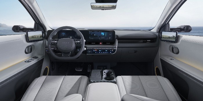 The　interior　of　the　New　IONIQ　5　2024　(Courtesy　of　Hyundai　Motor)
