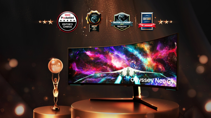 The　Odyssey　Neo　G9　has　earned　recognition　from　renowned　tech　media　for　pushing　the　boundaries　of　gaming　monitors