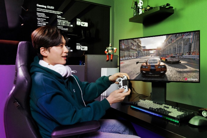 LG Display's gaming OLED display (Courtesy of LG Display)