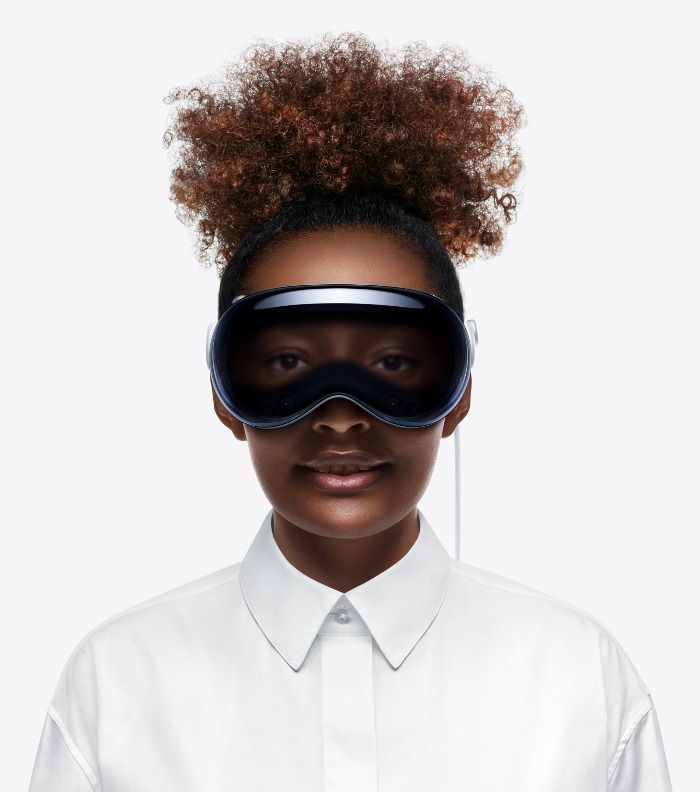 Apple Vision Pro (Courtesy of Apple)