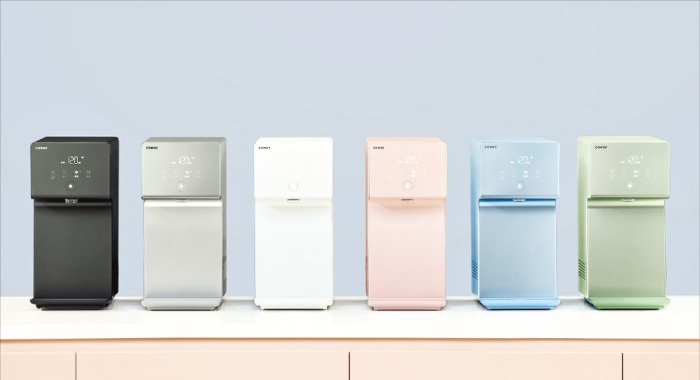 Coway's　water　purifiers